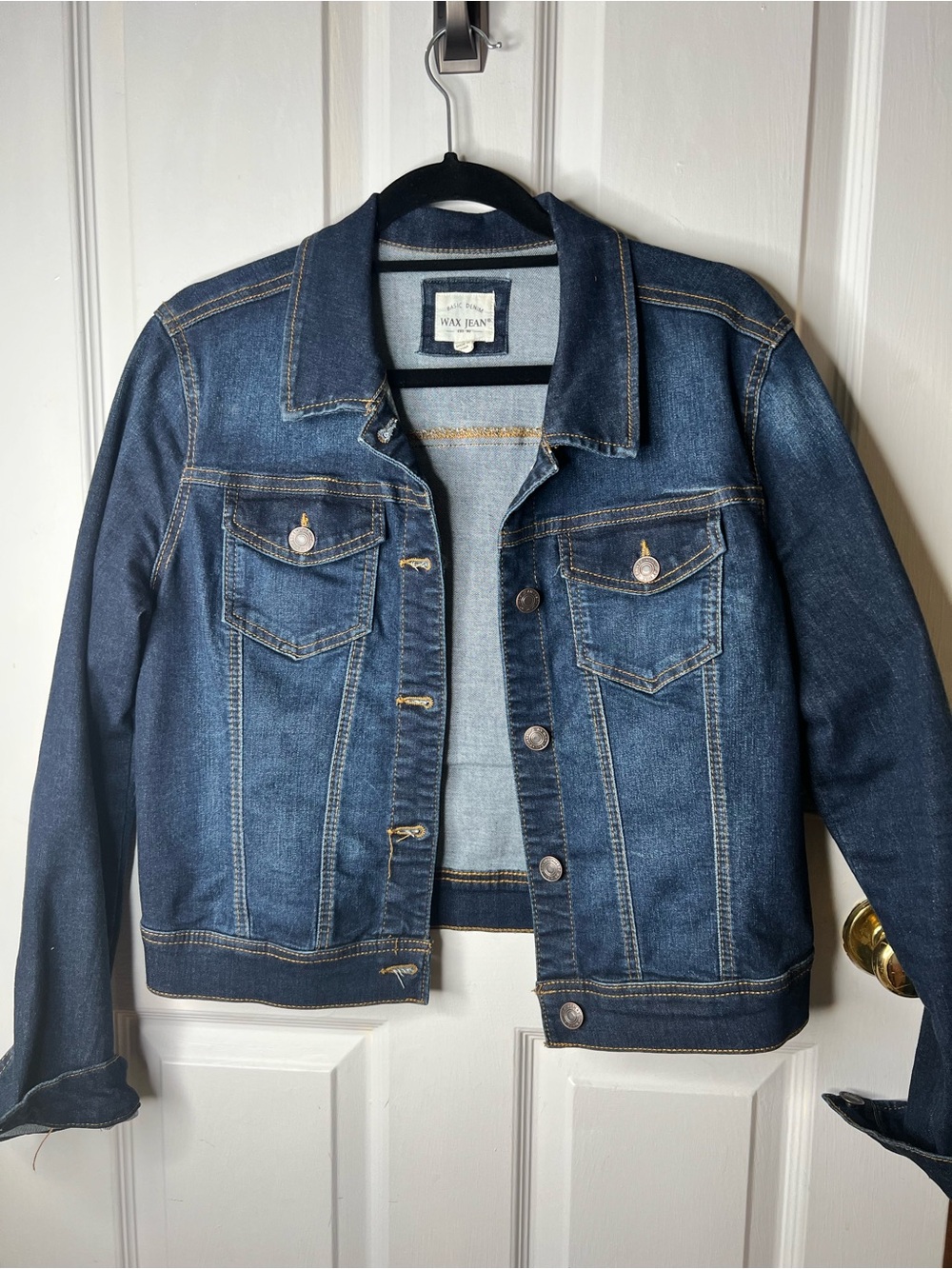 Wax Jean Indigo Blue Denim Jacket